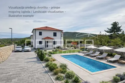 Energieeffizientes Haus am Meer in Vrbnik, 139 m², Insel Krk