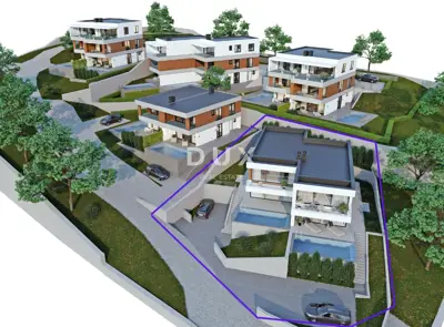 OPATIJA, LOVRAN - luxury residence with its own pool and panoramic views