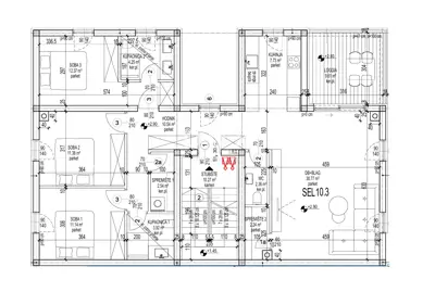 Stan 125 m², Cres - trosoban, lođa i 2 parkirna mjesta - 7