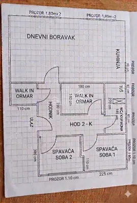 Stan 60 m², Trnsko, uz Park Mladenaca i mirna lokacija - 20