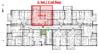 Stan, Pula Centar, 2 spavaće sobe i balkon - 14