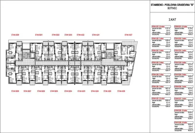Botinec, Trosoban stan na drugom katu, 64 m² - 3