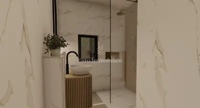 Apartment 47,8 m², Vir - 2 Schlafzimmer, Balkon und Garten - 7