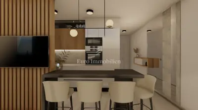 Apartment 47,8 m², Vir - 2 Schlafzimmer, Balkon und Garten - 4