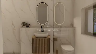 Apartment 47,8 m², Vir - 2 Schlafzimmer, Balkon und Garten - 6
