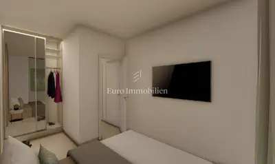Apartment 47,8 m², Vir - 2 Schlafzimmer, Balkon und Garten - 10