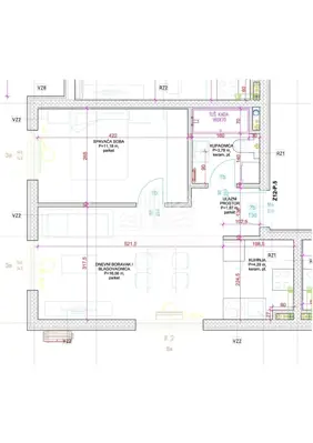 ZADAR, CENTAR, Dugoročni najam modernog stana, 40 m² - 2