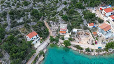 Ražanj, building land 2nd row from the sea, for sale