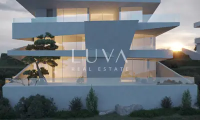 Istrien, Luxusvilla mit Pool und Meerblick im Bau - 8
