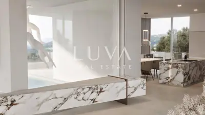 Istrien, Luxusvilla mit Pool und Meerblick im Bau - 5