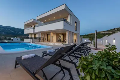 Dalmacija - nova villa s pogledom na more - 9