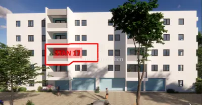 Stan u Puli, Centar - 2 spavaće sobe, balkon