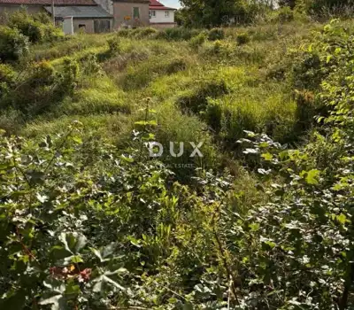 Buzet, Hum, plot, 848 m², building permit, project - 7