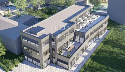 Sesvete, Sesvete, center, building land with a project for business premises - 4