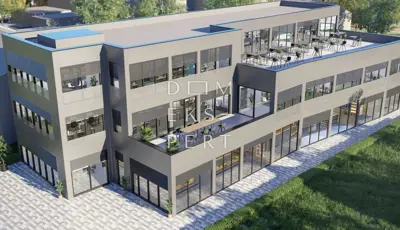 Sesvete, Sesvete, center, building land with a project for business premises - 10