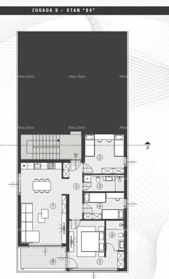 Verkauf von Wohnungen in modernem Neubau mit Gemeinschaftspool, Fažana! B4 - 8