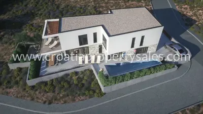 Villa auf 2 Etagen, Primošten, Pool und Außenküche