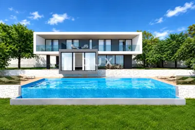 Building land, Labin-Rabac, 1,041 m² and sea view - 9