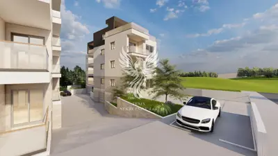 Stan, Primošten, 2 spavaće sobe, lođa i pogled na more - 11