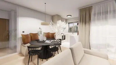 Stan, Primošten, 2 spavaće sobe, lođa i pogled na more - 14