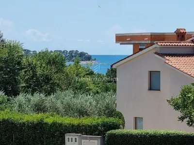 Poreč, Wohnung in Neubau, 1. Stock, Meerblick!