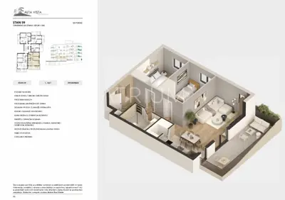 Stan 85 m², Seget Donji - pogled na more i veliki balkon - 6