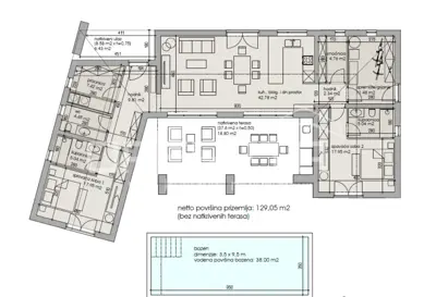 Građevinsko zemljište 1.105 m², Stari Pazin, mir i privatnost - 7