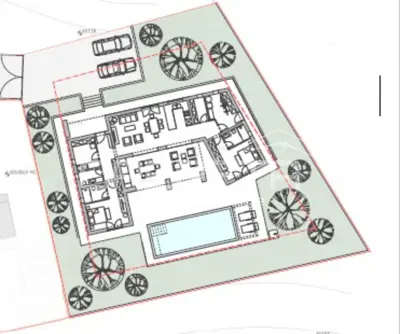 Građevinsko zemljište 1.105 m², Stari Pazin, mir i privatnost - 6