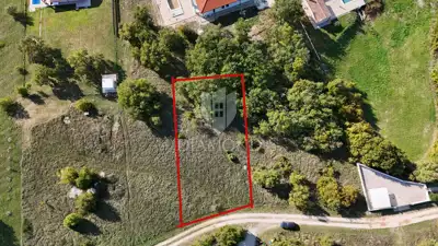 Building land, Labin - flat plot and open view
