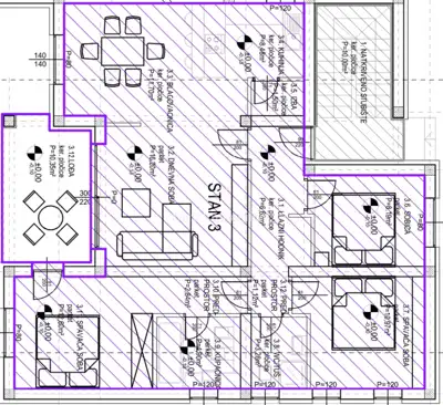 Apartment for sale in Pobri, 98,7 m² - 11