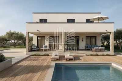 Haus 228 m², Donja Slivnica, ruhige Umgebung und Blick auf Velebit