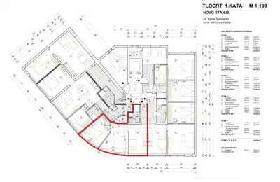 Apartment 42 m², Kvaternik Square, busy location - 4