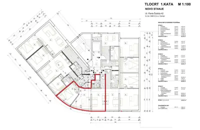 Wohnung 42 m², Kvaternikov trg, frequentierte Lage - 6