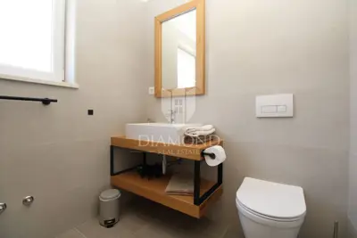 Labin, okolica, novoizgrađena kuća s bazenom - 17