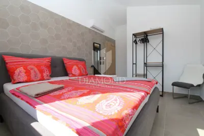 Labin, okolica, novoizgrađena kuća s bazenom - 16