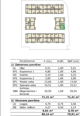 Stan 76,91 m², Velika Gorica - novogradnja u Kromosovu naselju - 4