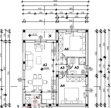 Wohnung 70 m², Medulin - 450 m vom Meer - 4