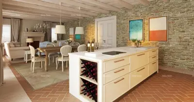 Motovun – Građevinsko zemljište 1.965 m² s projektom vile i pogledom na prirodu - 3