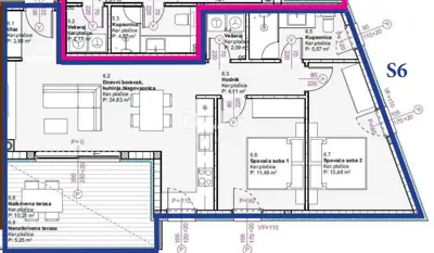 DALMACIJA, VODICE - 2-room apartment "S6" under construction - 6