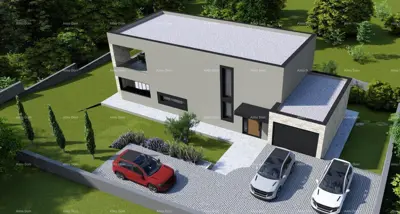 Građevinsko zemljište s idejnim projektom – Poreč, Žbandaj, 963 m²