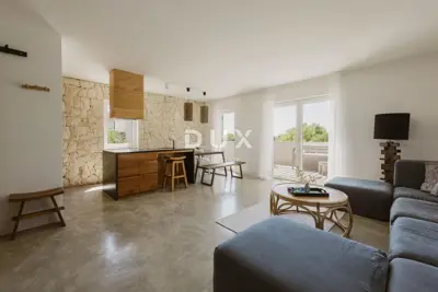 Wohnung 83 m², Nerezine - 2 Etagen und Terrasse - 4
