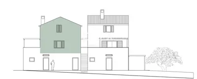 Wohnung 83 m², Nerezine - 2 Etagen und Terrasse - 13
