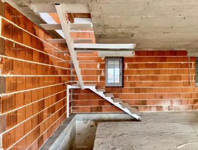 House for sale in shell construction phase with panoramic view – Galižana, Istria - 6