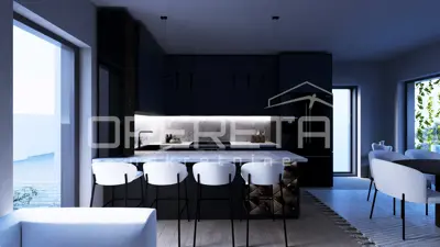 Apartment 97 m², Petrčane - 30 m from the sea and rooftop terrace - 3