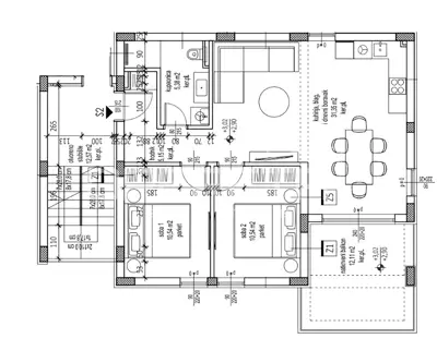 Apartment 97 m², Petrčane - 30 m from the sea and rooftop terrace - 9