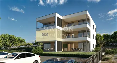 Stan 76 m², Mandre - balkon s pogledom na more - 2