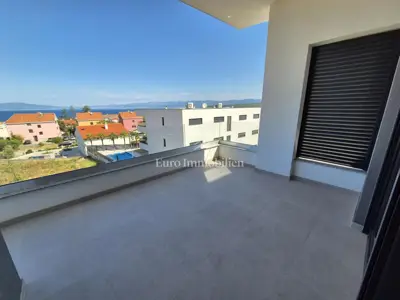 Apartment 77 m², Malinska na Krku, sea view and balcony - 4