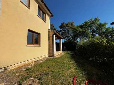 Dvojna kuća, Poreč, pogled na more i terasa - 8
