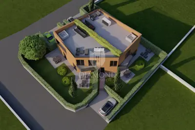 Apartment 65 m², Poreč surroundings - rooftop terrace 53 m² - 2