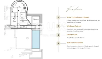 Villa 507 m², Žminj - vollständige Privatsphäre auf 1,4 ha - 9